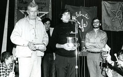 DANIEL BERRIGAN, 'PATRON SAINT OF THE NAY-SAYERS'