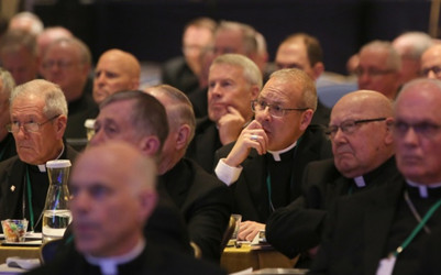 THE U.S. BISHOPS TRAVEL TO ROME