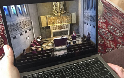 MASSES GO DIGITAL WITH LIVESTREAMED SERVICES; FIND OUT HOW TO JOIN